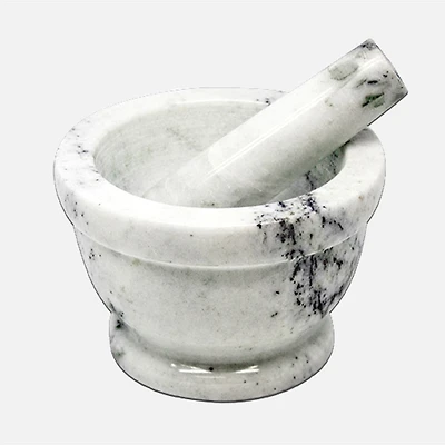 Marble Mortar and Pestle