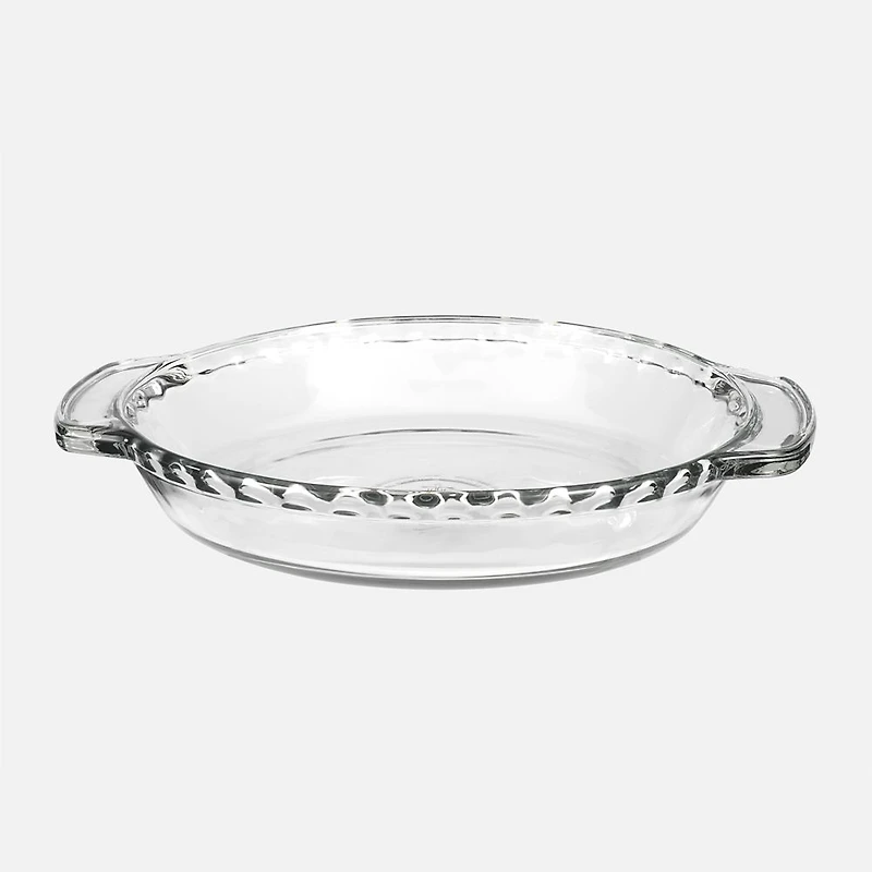 Fire-King 9" Pie Plate with Handles