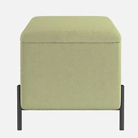 Erzo Storage Ottoman - Sage