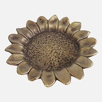 Kozie Lifestyle Flower Plate, 9" - Gold