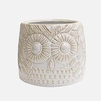 Ceramic Owl Planter - Medium  