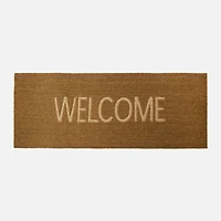 Embossed Coir Doormat - « Welcome »