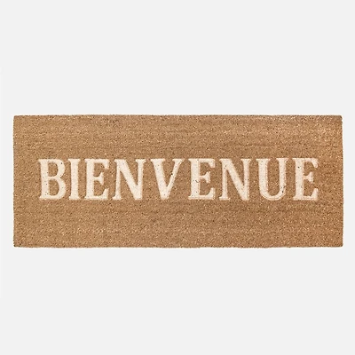 Tapis de porte en coco emboss
