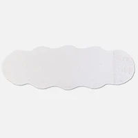 Tapis fausse fourrure - White, 36 x 60 po