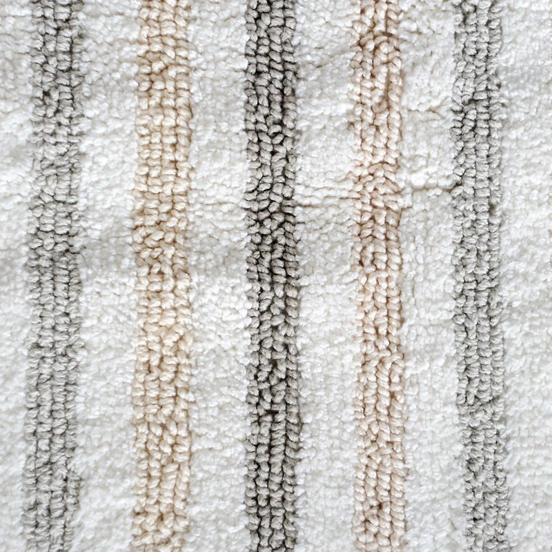 Field Stripe Reversible Bath Rug