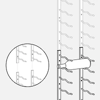 Wine Rack, 18 Bottles