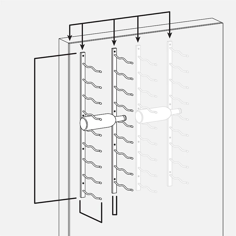 Wine Rack, 18 Bottles