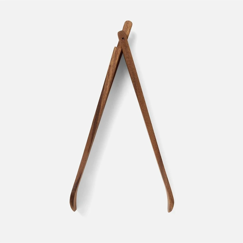 Spring Salad Tongs Acacia Wood