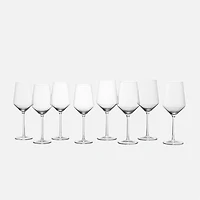 Set of 8 Schott Zwiesel Pure Wine Glasses