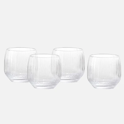 Fortessa Estiva DOF Glasses 380ml, Set of 4 - Clear