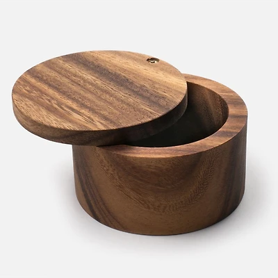 Salt Cellar Acacia Wood