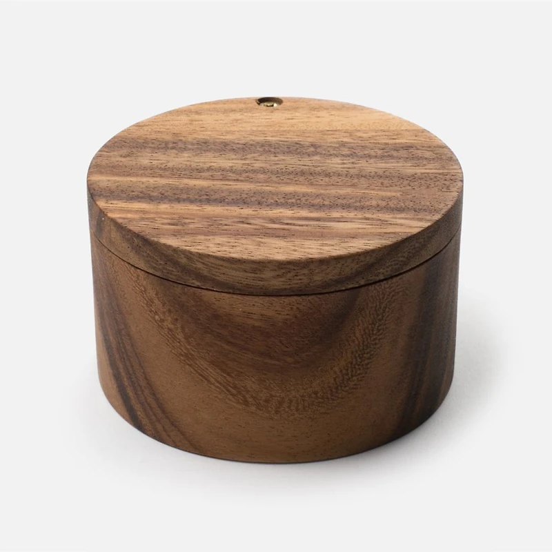 Salt Cellar Acacia Wood