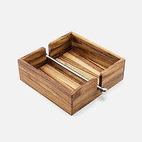 Acacia Wood Napkin Holder
