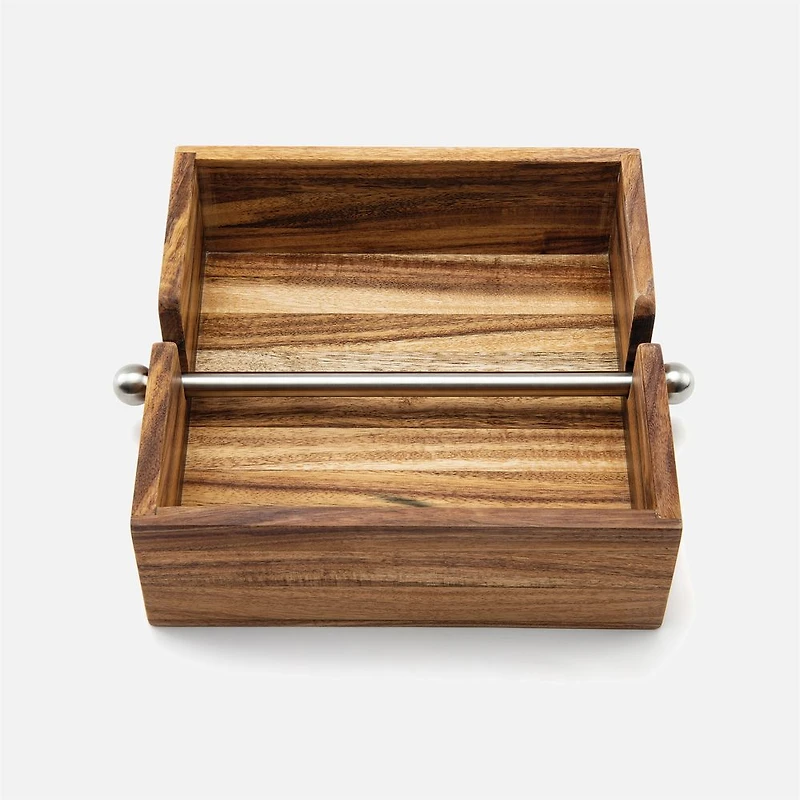 Acacia Wood Napkin Holder