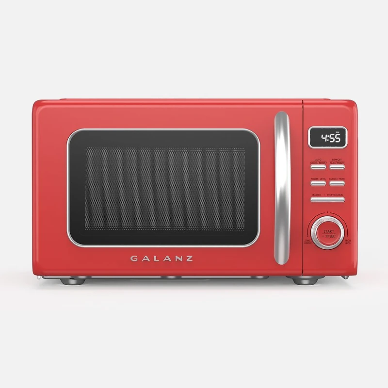 Galanz Retro Countertop Microwave - Red