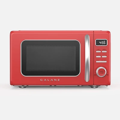 Galanz Retro Countertop Microwave - Red