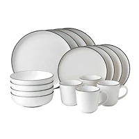 16-Piece Gordon Ramsay Bread Street White Dinnerware Set by Royal Doulton