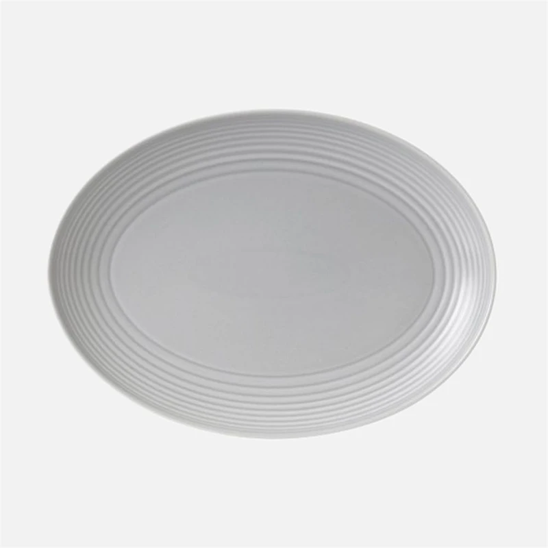 Gordon Ramsay Maze Light Grey Oval Platter