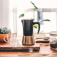 Milano Stovetop Espresso Maker by Grosche - 10 cup
