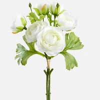 Bouquet De Ranunculus - Crème, 13"