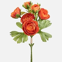 Bouquet De Ranunculus - Orange, 13"