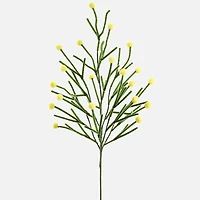 Pompon Spray, 24" - Yellow