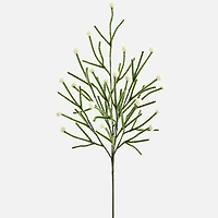 Pompon Spray, 24" - Cream/Green