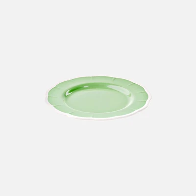 Flora Assiette à dessert, 21 cm - Vert pâle