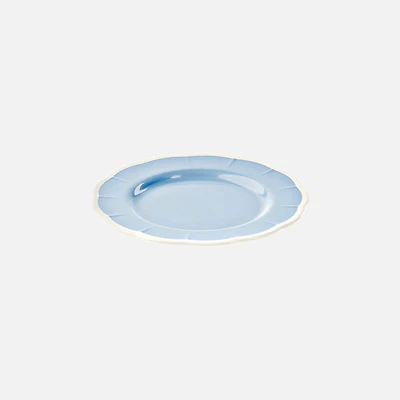 Flora Dessert Plate, 21cm - Light Blue