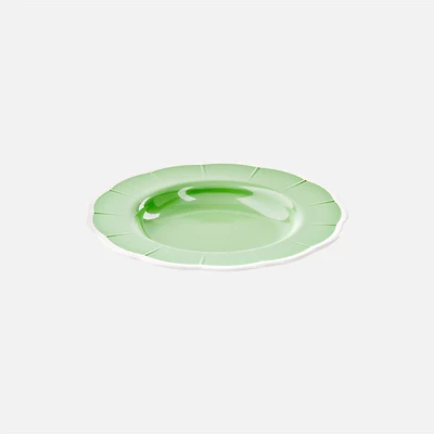 Flora Soup Bowl, 24cm - Soft Green