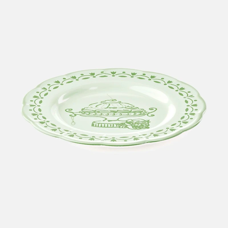 Josephine Dessert Plate, 21cm - Soft Green