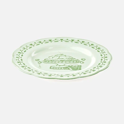 Josephine Dessert Plate, 21cm - Soft Green