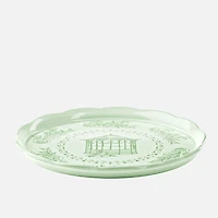 Josephine Grand plat rond - Vert