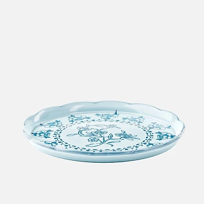 Josephine small Round Tray - Light Blue