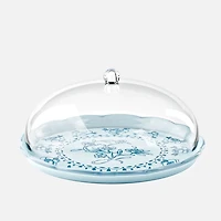 Josephine Cake Serving with Dome - Light Blue