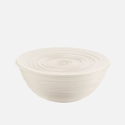 Tierra Bowl with Cover by Guzzini - White
