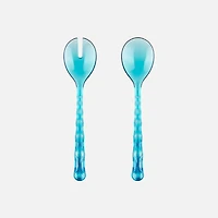 Guzzini Vanity Salad Servers, 2 pieces - Bleu mer 
