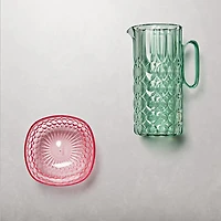 Guzzini Vanity Pichet avec couvert - Vert matcha