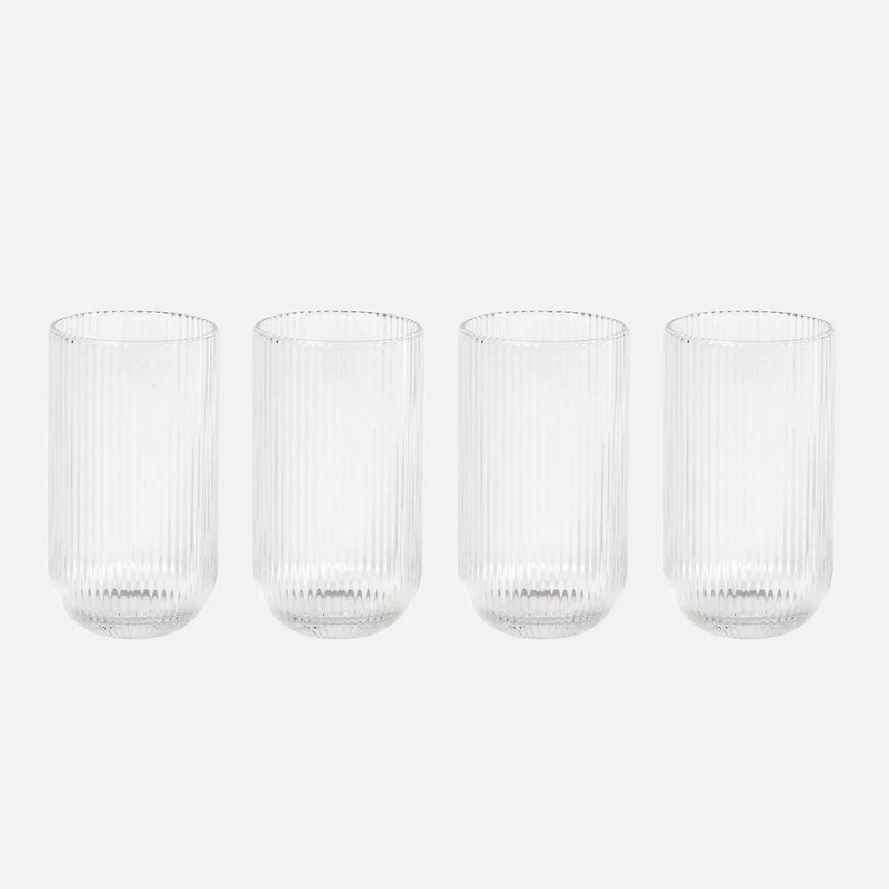 Empire Large Tumbler Glasses, Set of 4