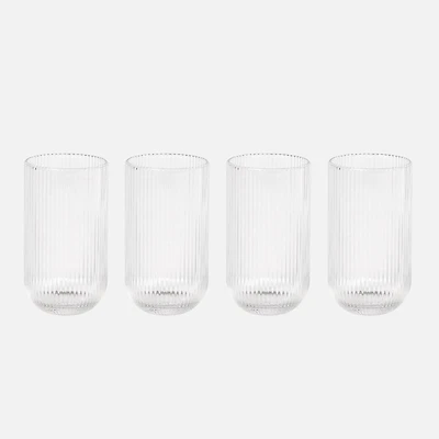 Empire Large Tumbler Glasses, Set of 4