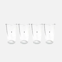 Single Heart With Love Glass