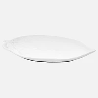 Lemon-shaped Ceramic Serving Platter