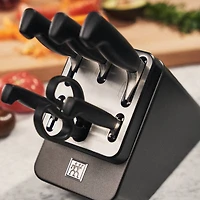 FOUR STAR ZWILLING Ensemble de blocs 7 pièces avec porte-couteau auto-affûtant