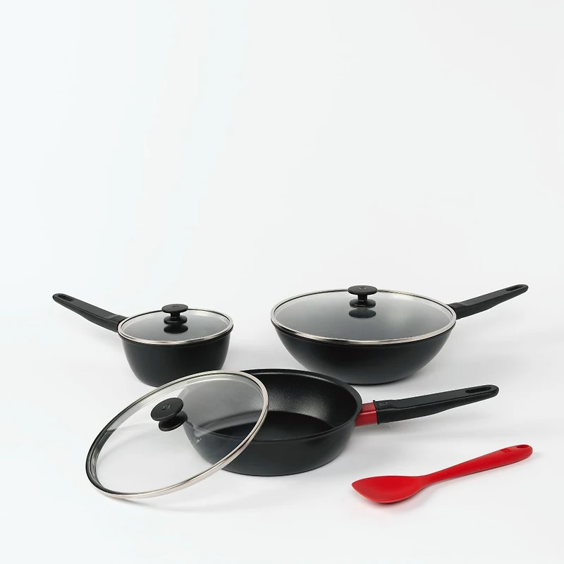 ZWILLING Now DURASLIDE® Batterie de cuisine en aluminium forgé, 6 pièces