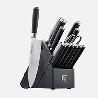 Henckels Damascus Knife Block Set, 14 Pieces - Black