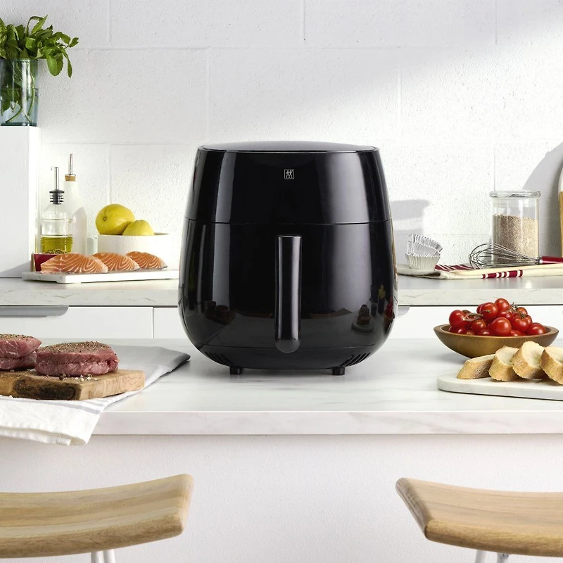 ZWILLING Ceramic Coated Air Fryer Black - 4L