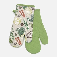 Herbivore Mitaines de four, paquet de 2