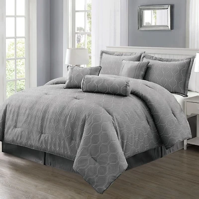 Hex Geo 7-Piece Comforter Set