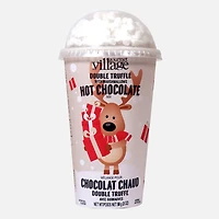 Hot Chocolate Cup Reindeer with Marshmallows