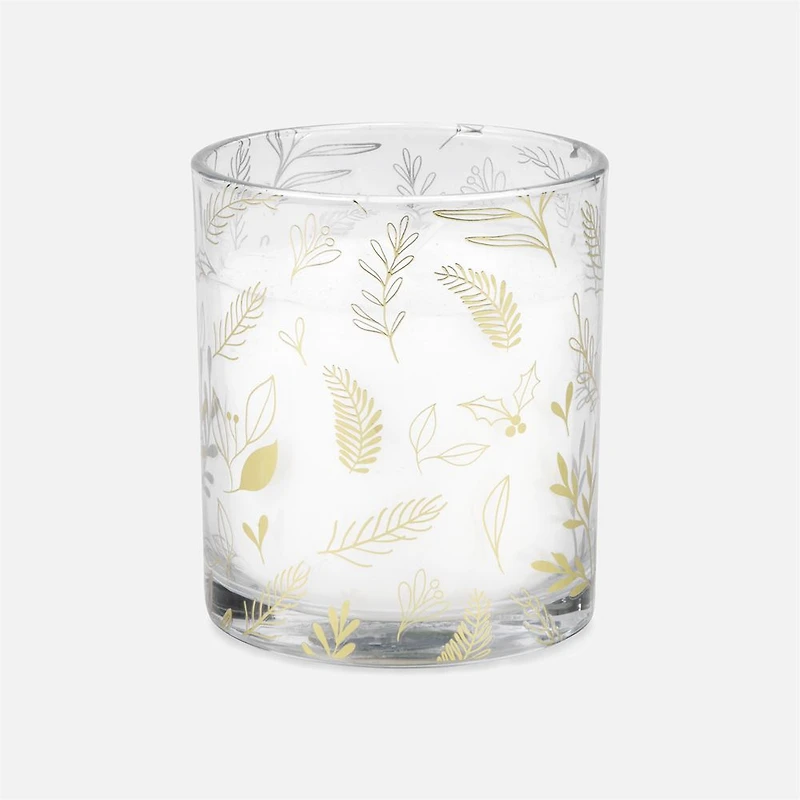 Scented Glass Candle Gold Foliage - Small